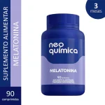 Kit 3 Melatonina Sabor Maracujá 90 Comprimidos - Neo Quimica (cópia) (cópia)