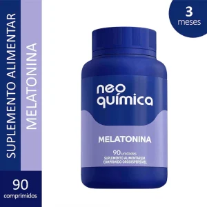 Kit 3 Melatonina Sabor Maracujá 90 Comprimidos - Neo Quimica (cópia) (cópia)