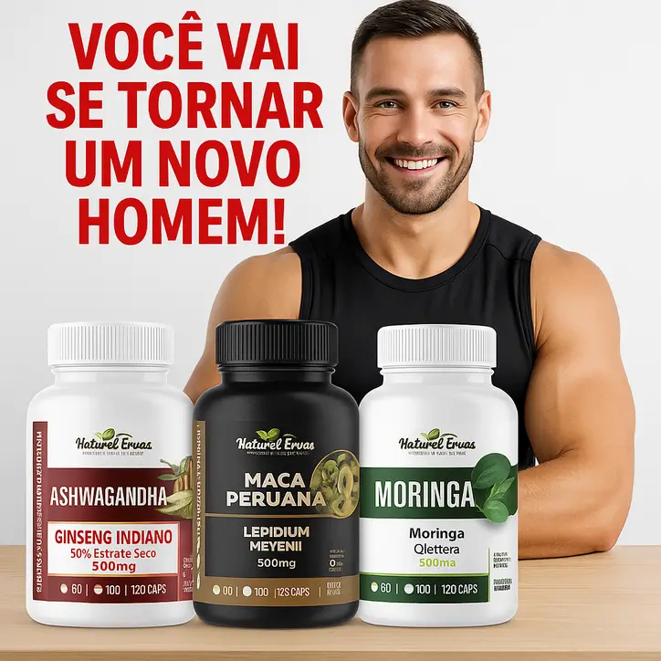 kit testo maxima ashwagandha moringa e maca-peruana