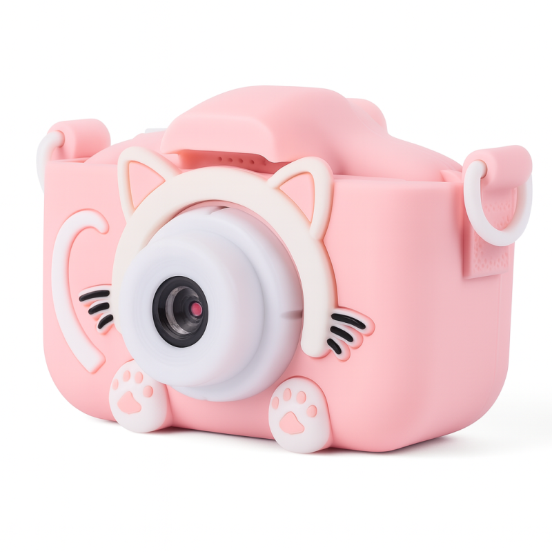 Câmera Digital Infantil Filmadora Infantil Mini Maquina Fotográfica Infantil, Fotografa E Filma, Tira Foto De Verdade - Imagem 2