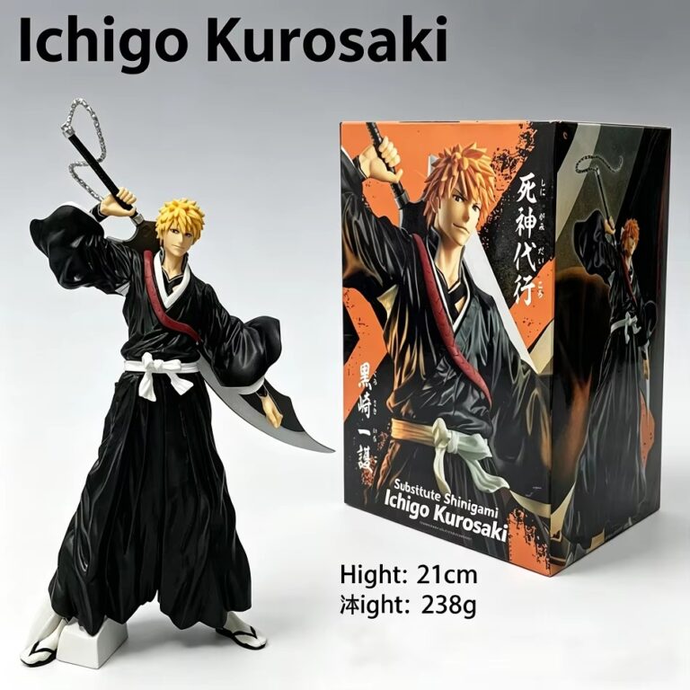 Kurosaki Ichigo Action Figure Anime Bleach 21cm
