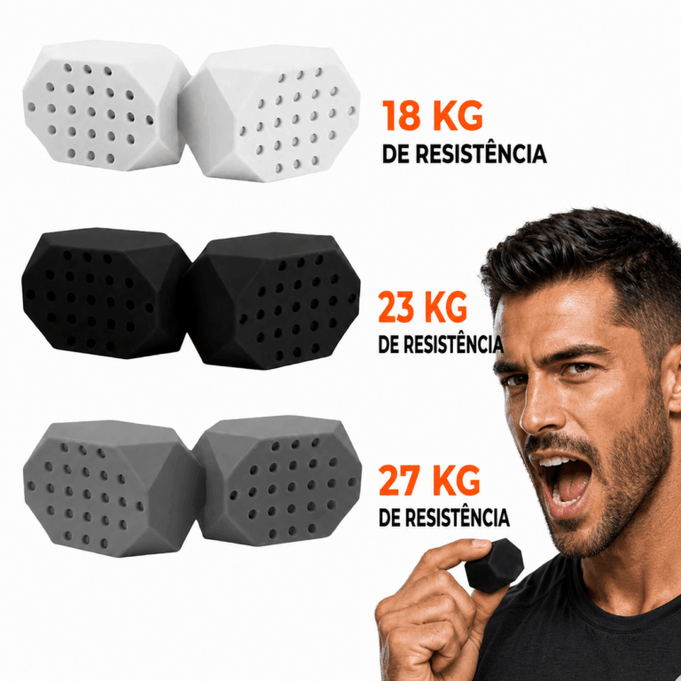 Jawliner – Exercitador de mandíbula – Aparelho Para Mewing Looksmaxing