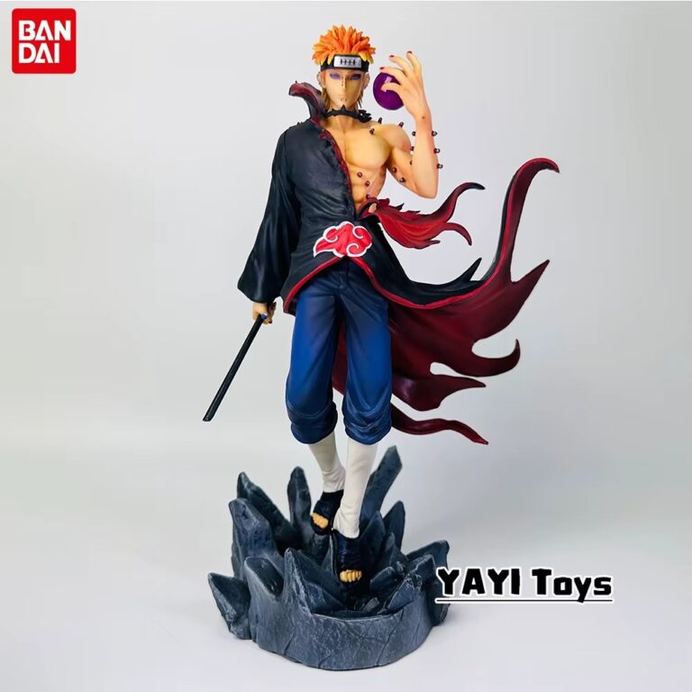 Nagato Pain Akatsuki com Rinnegan Naruto Anime Action Figure