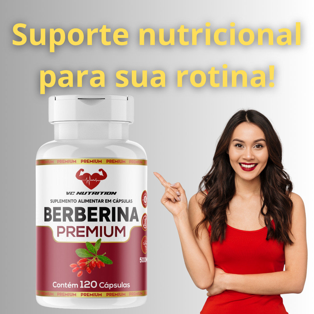 Berberina Natural Pura 120 Cps - Berberina natural - Pura - original - 120 cps 500mg