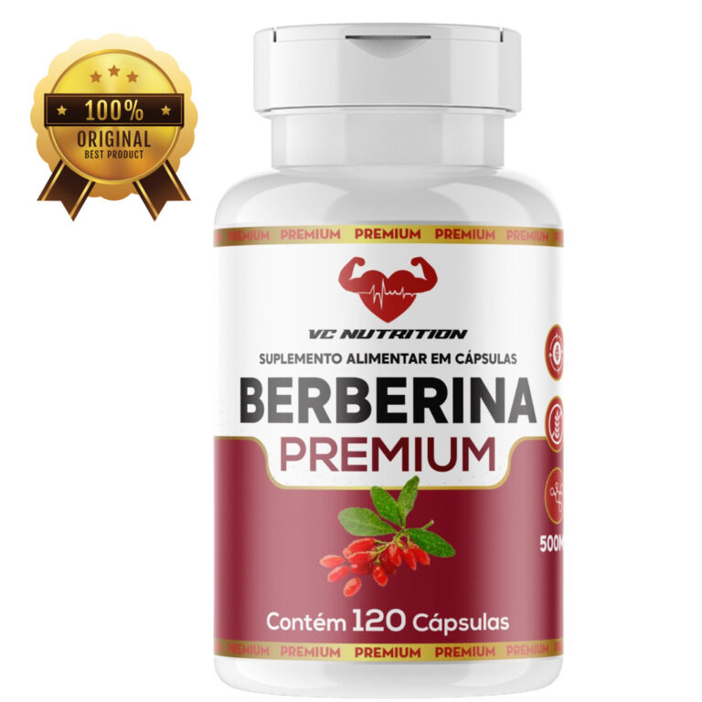 Berberina natural – Pura – original – 120 cps 500mg