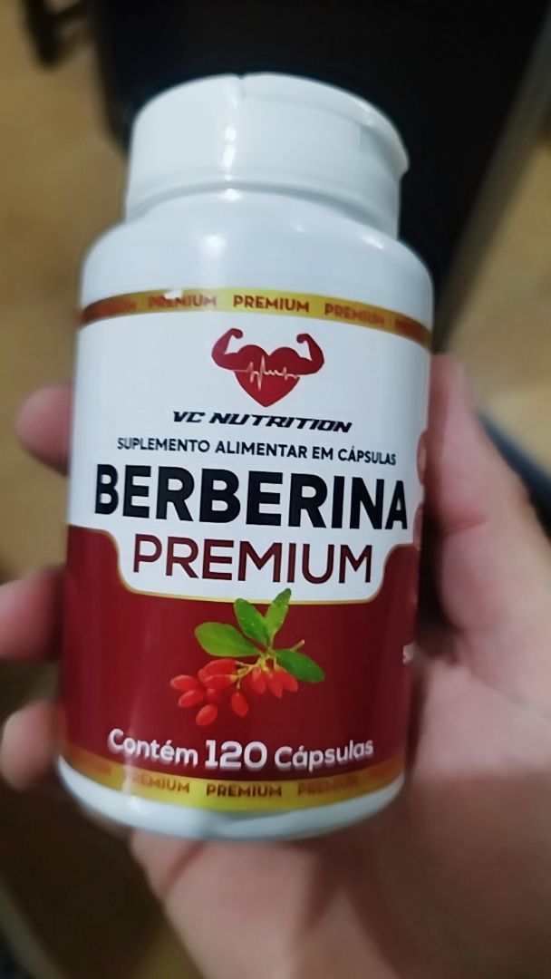 Berberina Natural Pura 120 Cps - Berberina natural - Pura - original - 120 cps 500mg