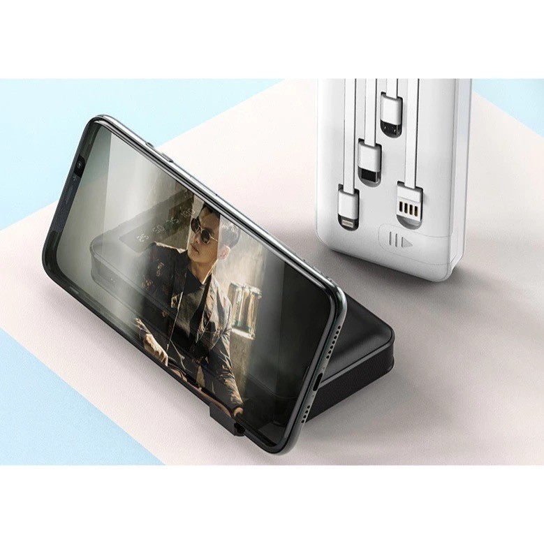Carregador Power Bank Celular 20000Mah - Carregador Power Bank Portátil de celular 20000mah Universal Saida 4 Cabos…