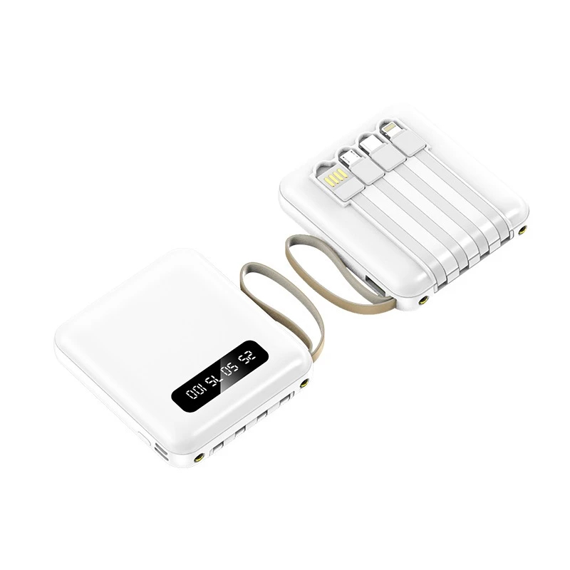 Carregador Power Bank Celular 20000Mah - Carregador Power Bank Portátil de celular 20000mah Universal Saida 4 Cabos…
