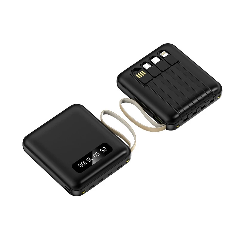 Carregador Power Bank Celular 20000Mah - Carregador Power Bank Portátil de celular 20000mah Universal Saida 4 Cabos…