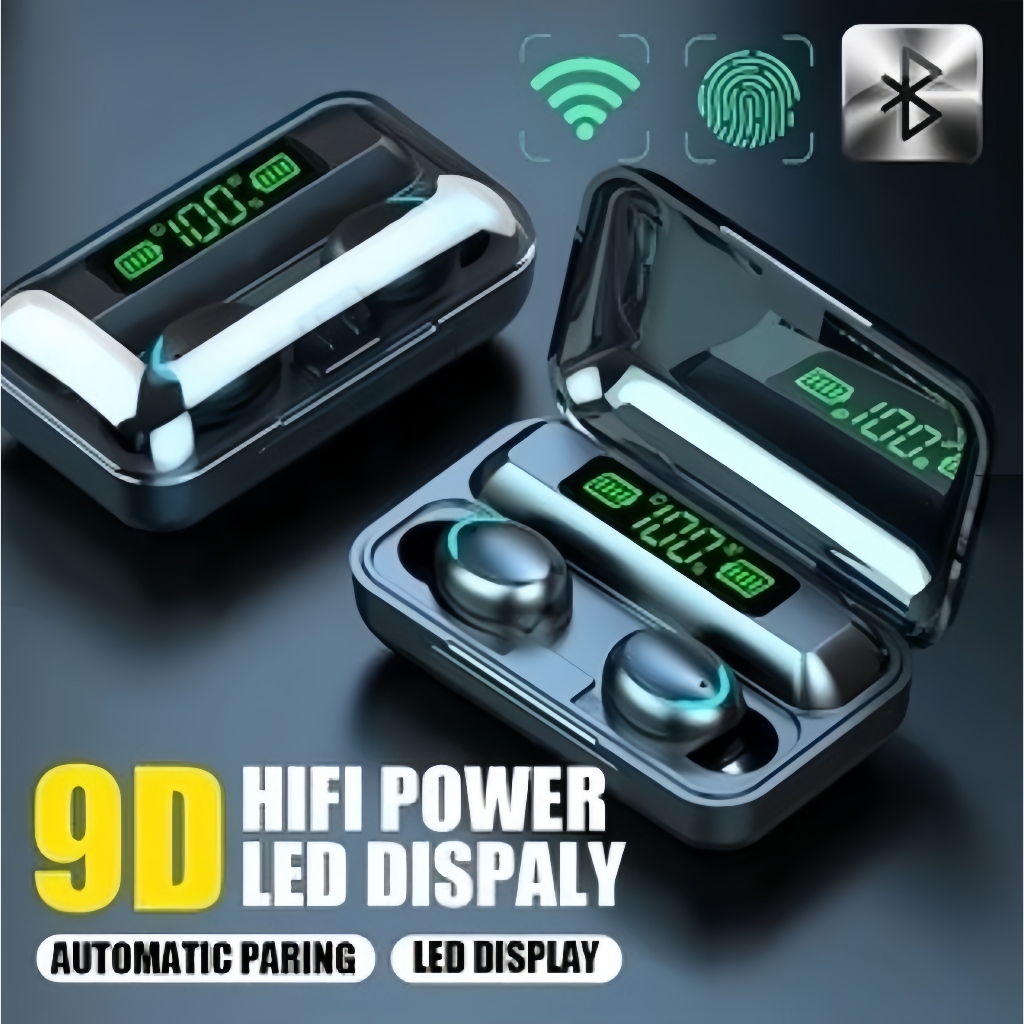 Fone M10 Ouvido Bluetooth Fio - Fone M10 Fone De Ouvido Bluetooth Sem Fio Sem Fio Tws Estéreo Power Bank