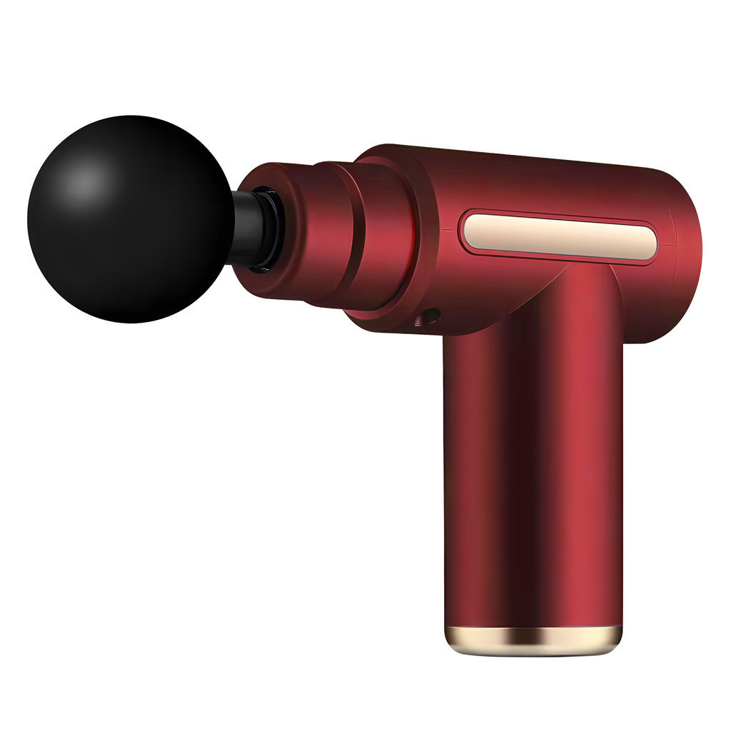 Massageador Tecido Profundo 1800 3200Rpm - Massageador Profissional Tecido Profundo 1800-3200RPM 4 Ponteiras Alívio…