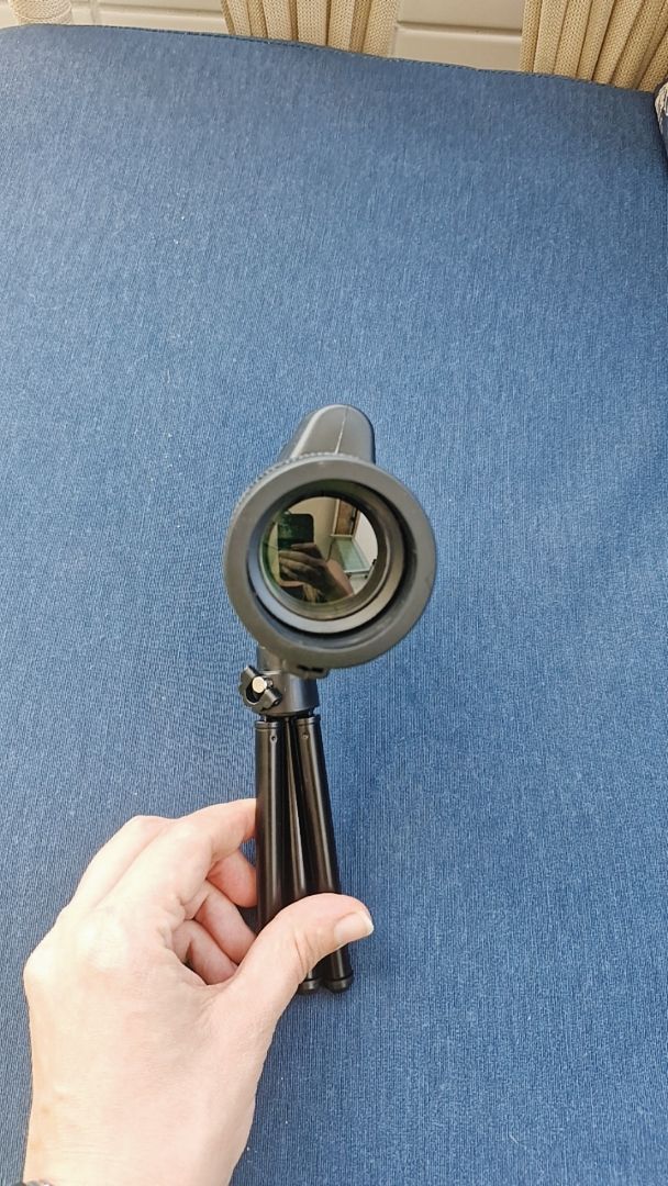 Telescopio Monocular 80X100 Tripe Celular - Telescópio Monocular portátil 80x100 HD com tripé - celular compatível…