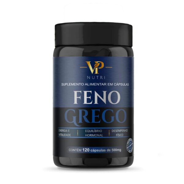 Feno Grego 120 Cápsulas 500mg Suplemento VP Nutri