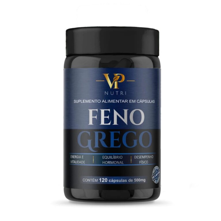 Feno Grego 120 Cápsulas 500mg Suplemento VP Nutri