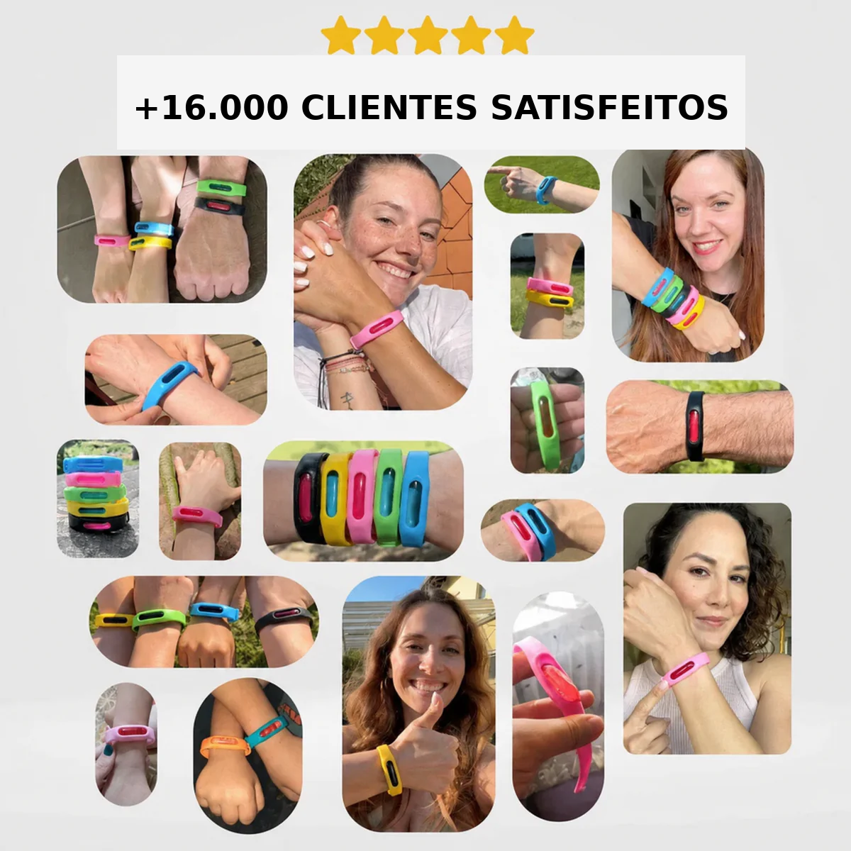 Solvix - Pulseira repelente de Mosquitos - Imagem 4