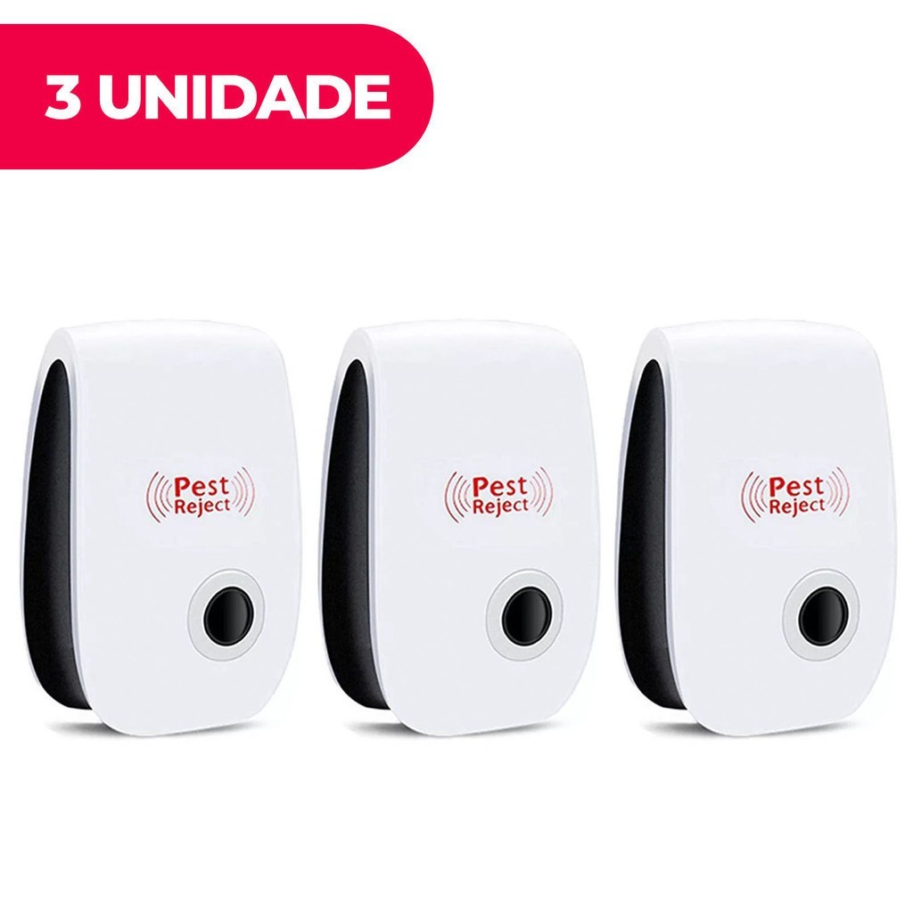 1 2 3 4Unidade Repelente - 1/2/3/4unidade Repelente Eletrônico Ultrassônico Mosca Pernilongos Baratas Morcegos repele…