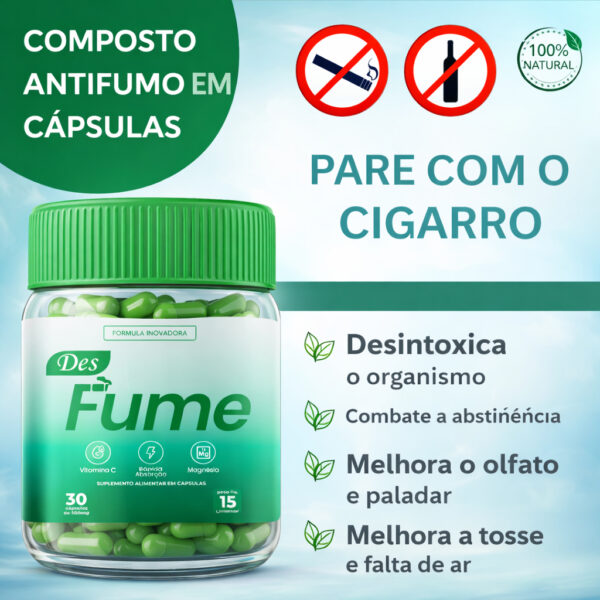 Desfume Spray Capsulas - Kit DesFume Spray + Cápsulas
