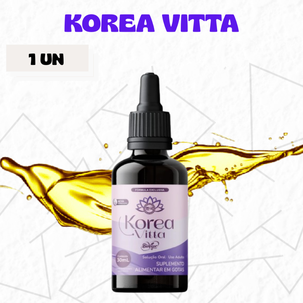 Mega Korea Vitta 30Ml - Mega Promoção - Korea Vitta - 30ml - Original