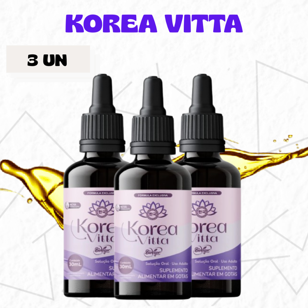 Mega Korea Vitta 30Ml - Mega Promoção - Korea Vitta - 30ml - Original
