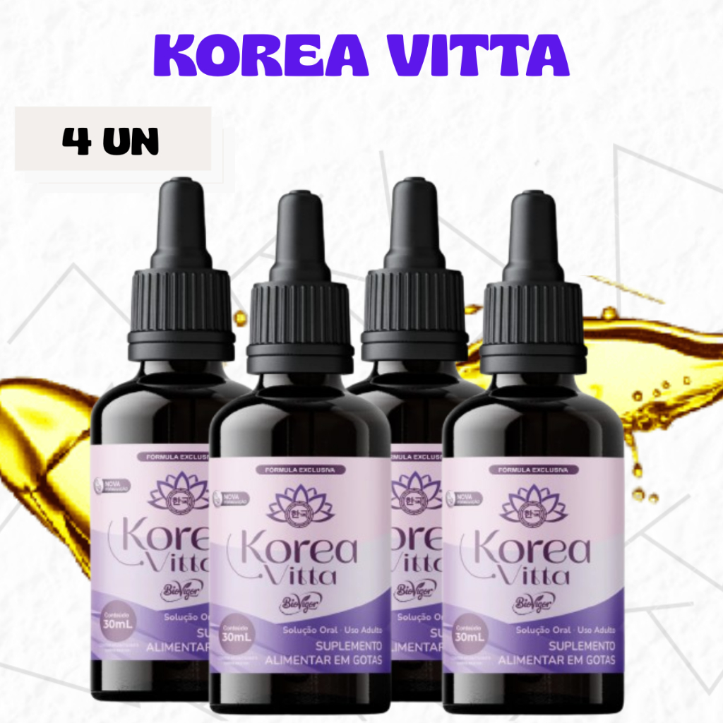 Mega Korea Vitta 30Ml - Mega Promoção - Korea Vitta - 30ml - Original