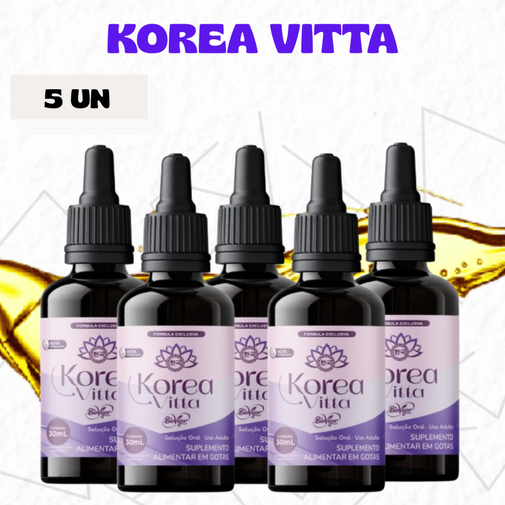 Mega Korea Vitta 30Ml - Mega Promoção - Korea Vitta - 30ml - Original