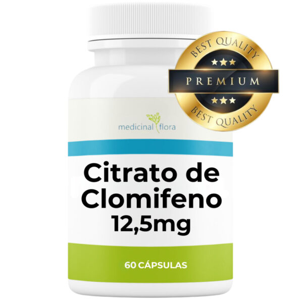 Clomifeno 12 5Mg 60 Capsulas - Clomifeno 12,5mg - 60 Cápsulas