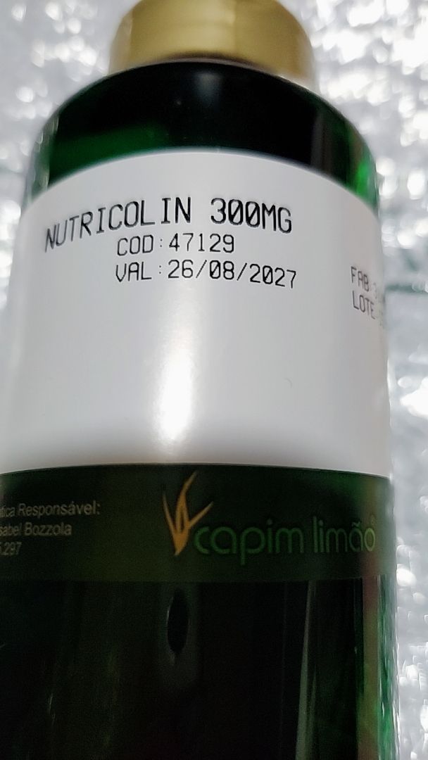 Nutricolin 300Mg 30 Capsulas - Nutricolin 300mg 30 Cápsulas