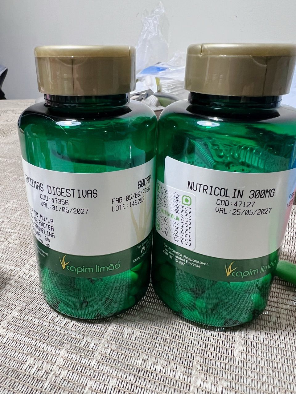 Nutricolin 300Mg 30 Capsulas - Nutricolin 300mg 30 Cápsulas