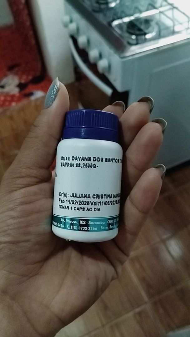 Saffrin Crocus Sativus 88 25Mg - Saffrin (Crocus sativus) 88,25mg 30 capsulas