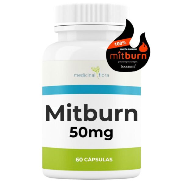 Mitburn 50Mg 60 Capsulas Selo - Mitburn 50mg 60 Cápsulas Com Selo de Autenticidade